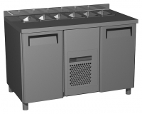 Холодильный стол для салатов Carboma T70 M3sal-1-G 9006 (SL 3GNG 1/6) 