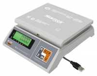 Весы настольные Mertech M-ER 326 AFU-15.1 Post II LCD USB-COM