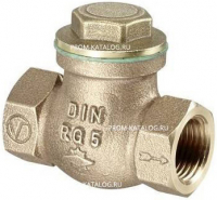 Клапан обратный Oventrop - 1"1/4 (ВР/ВР, PN16, Tmax 80°C, металлическое уплотнение)