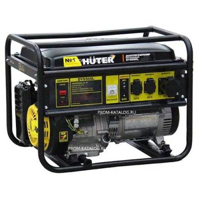 Бензиновый электрогенератор Huter DY9500L 